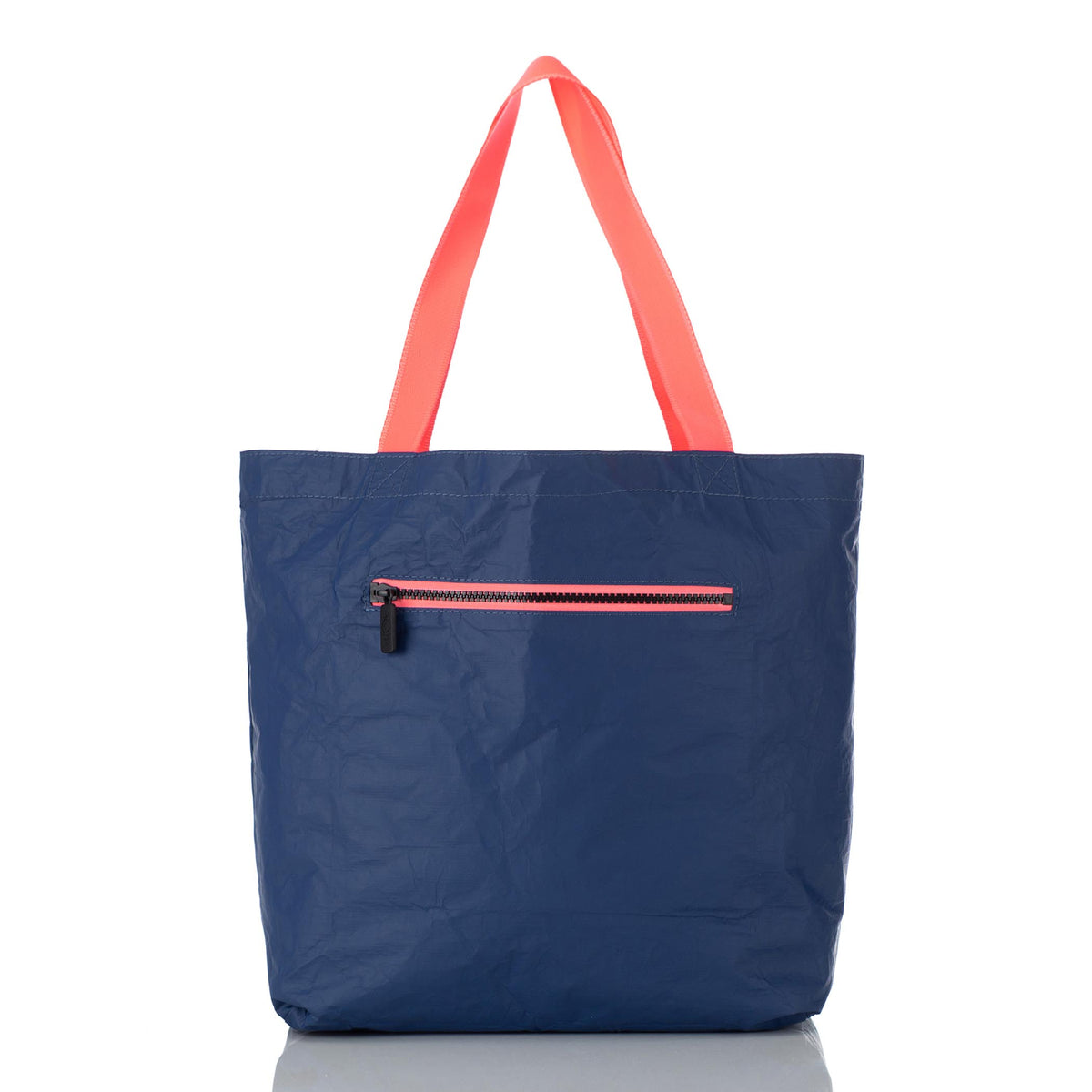 Pape驶ete by Samudra Reversible Tote in Neon Moon on Navy