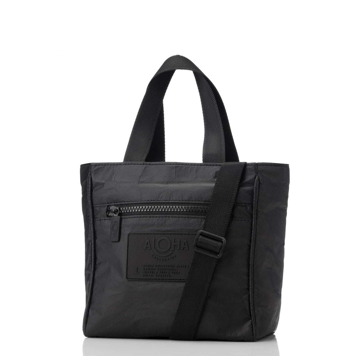 Shop ALOHA Collection Black Crossbody Monochrome Bag