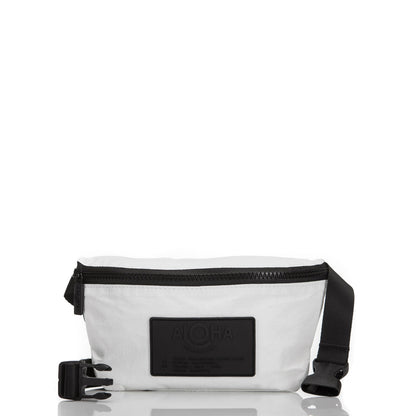 White Mini Hip Pack