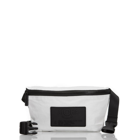 White Mini Hip Pack
