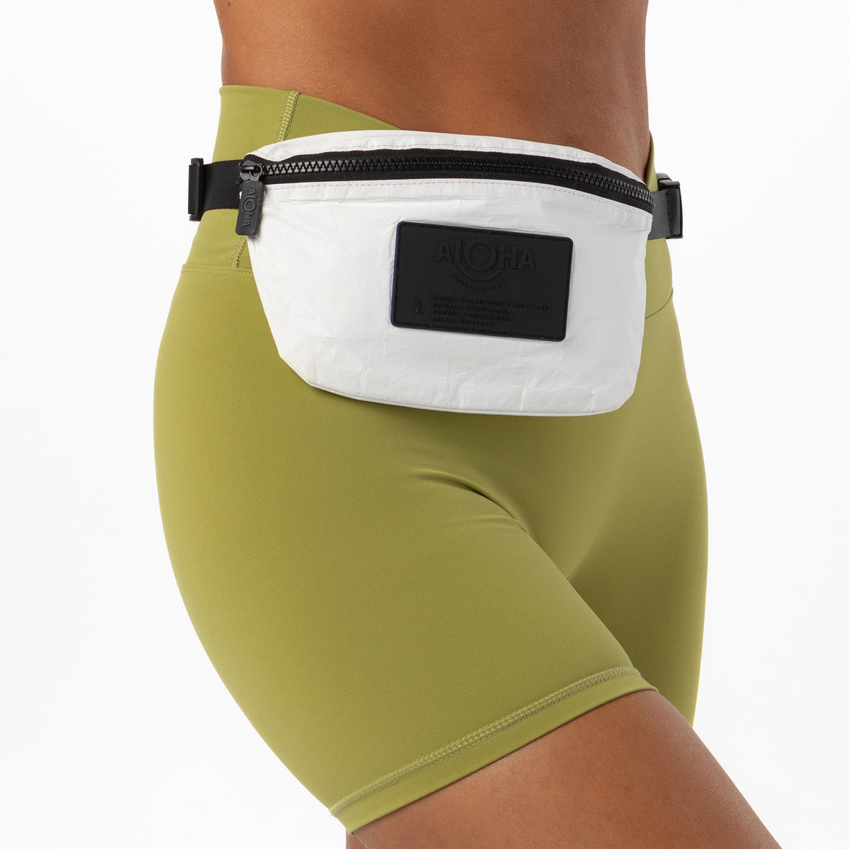 White Mini Hip Pack