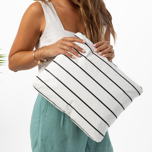 MAX Pinstripe Pouch