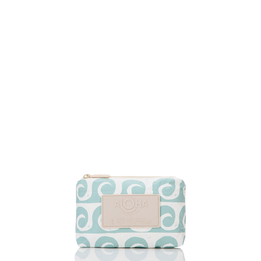 Party Wave Mini Pouch in Low Tide