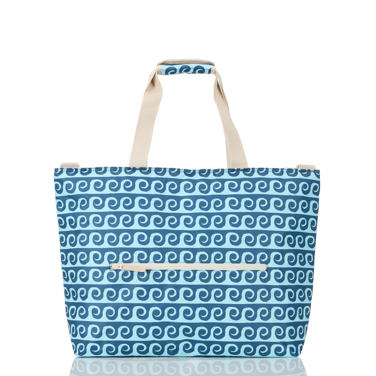 Party Wave Cooler Tote in Splash