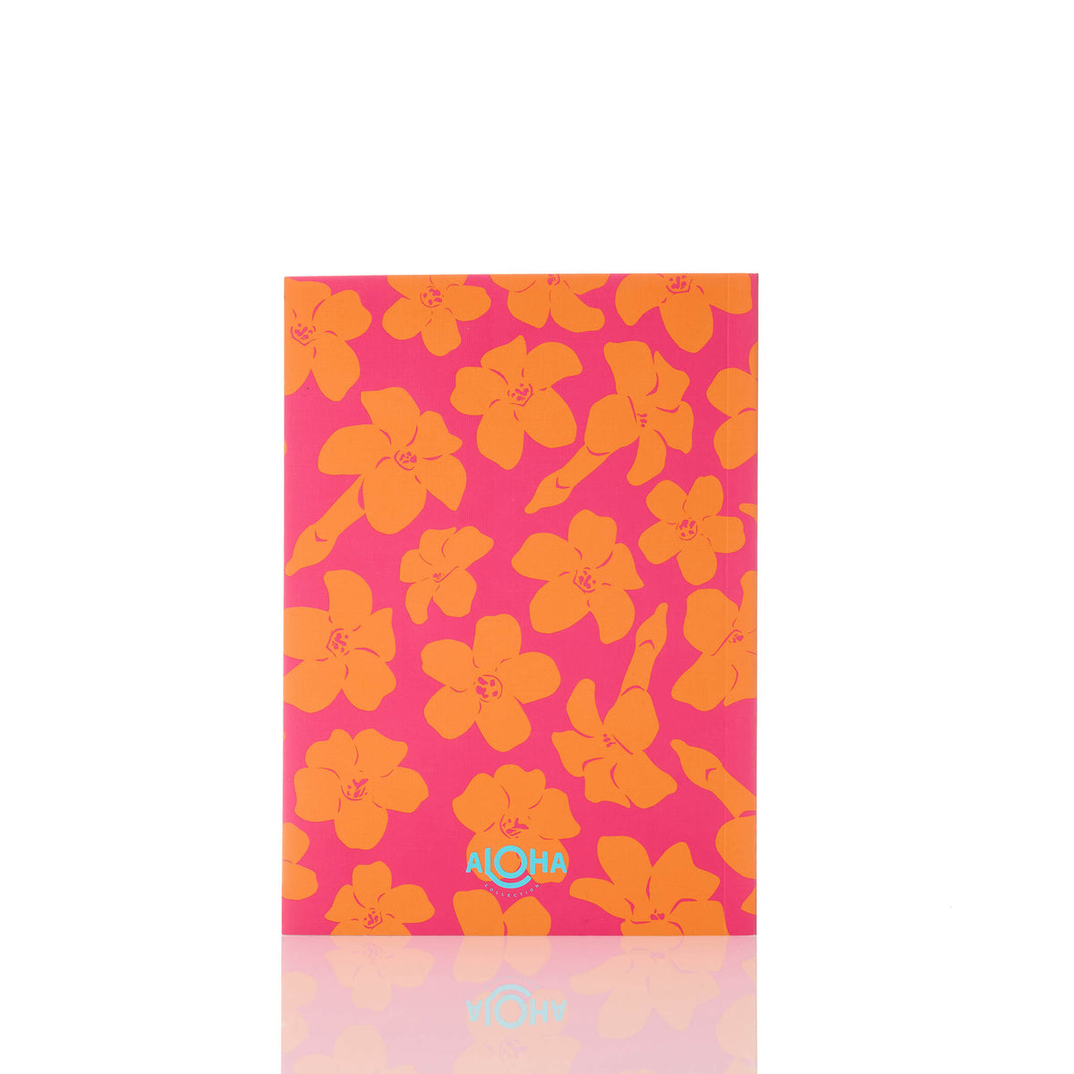 Puakenikeni Buds Notebook in Pink Orange