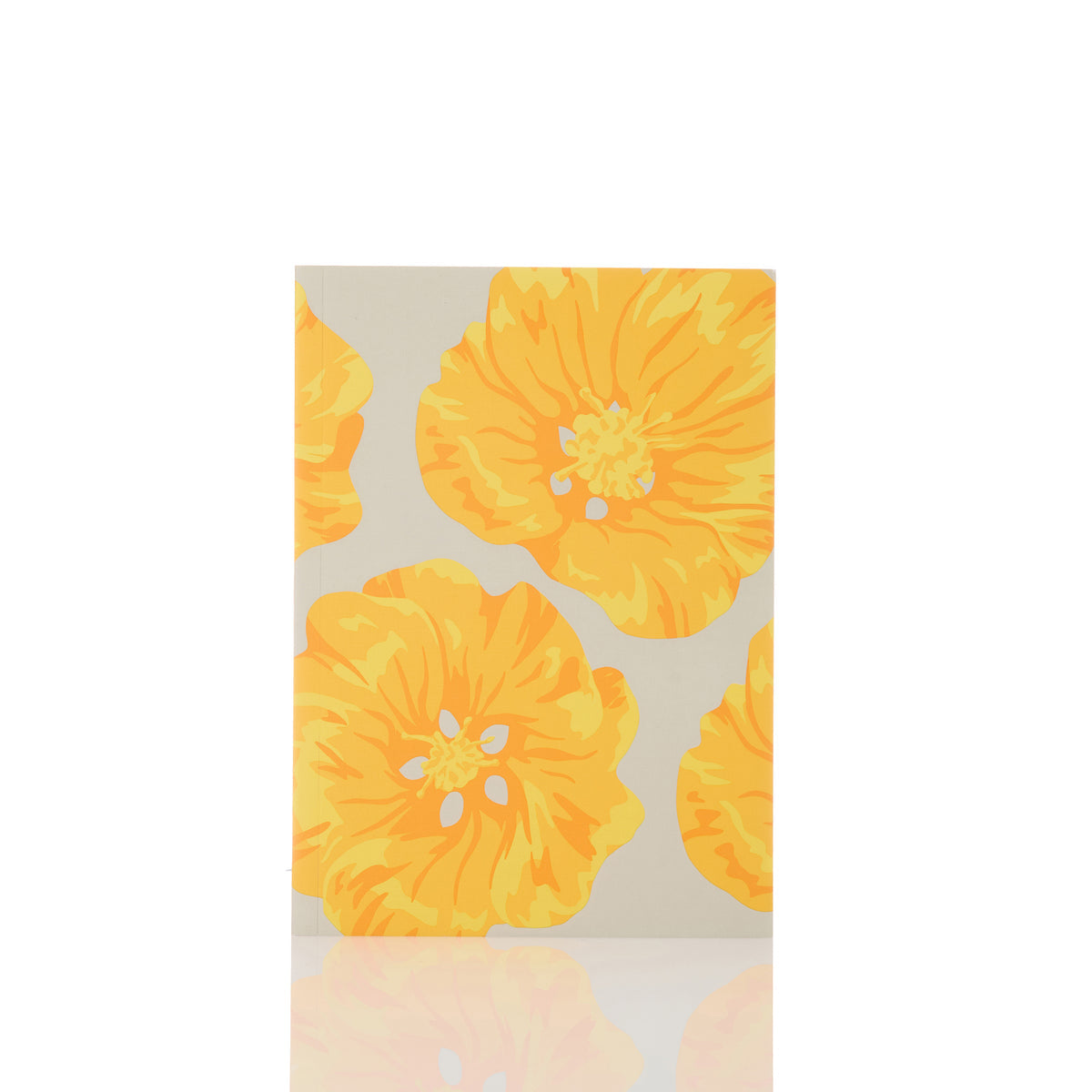 Pua Ilima Notebook in Golden