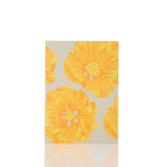 Pua Ilima Notebook in Golden