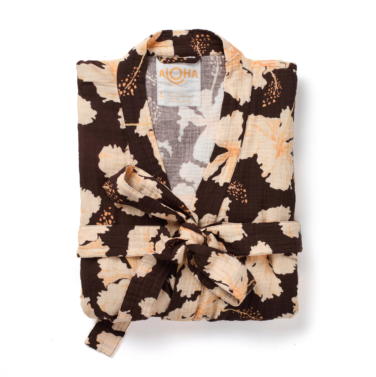 Taha'a Staycation Robe in Chocolate