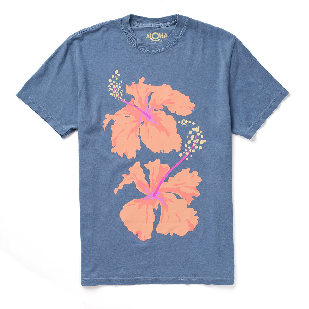 Taha'a Short Sleeve in Denim