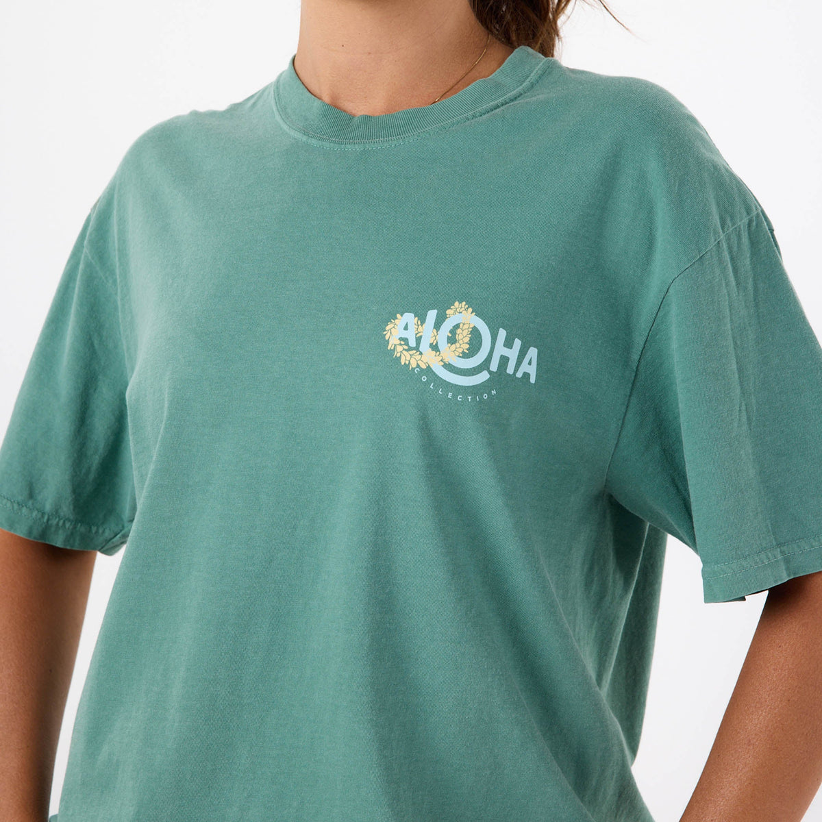 Lei ALOHA Short Sleeve in Vineyard