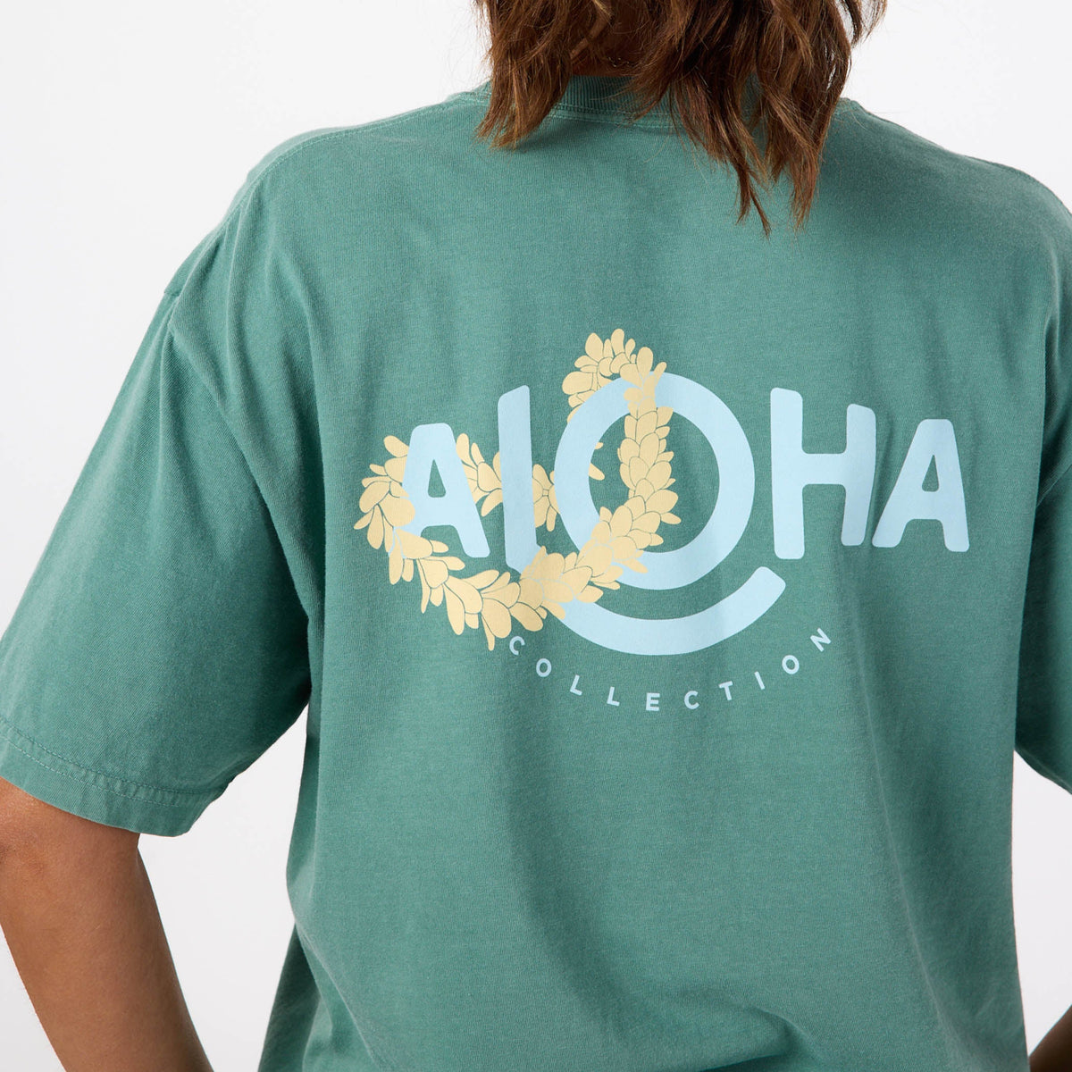 Lei ALOHA Short Sleeve in Vineyard