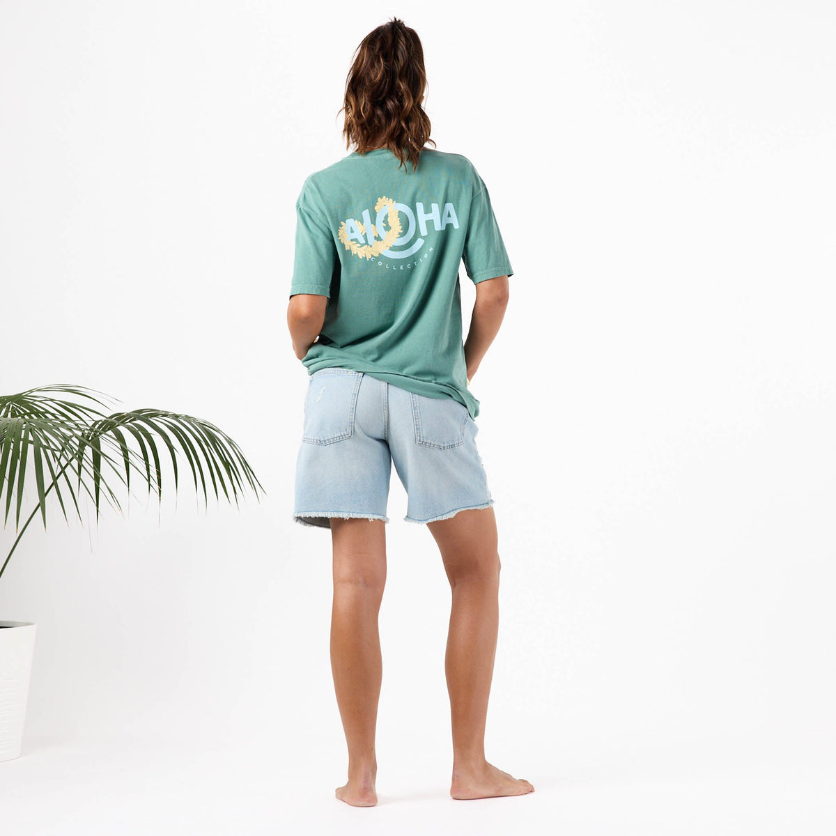 Lei ALOHA Short Sleeve in Vineyard