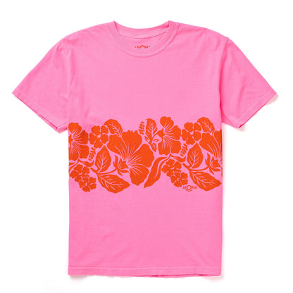 Heipua Short Sleeve in Neon Pink