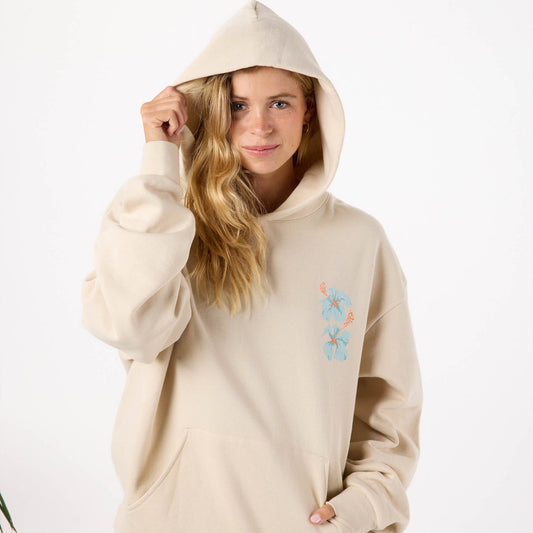 Taha'a Hoodie in Stone