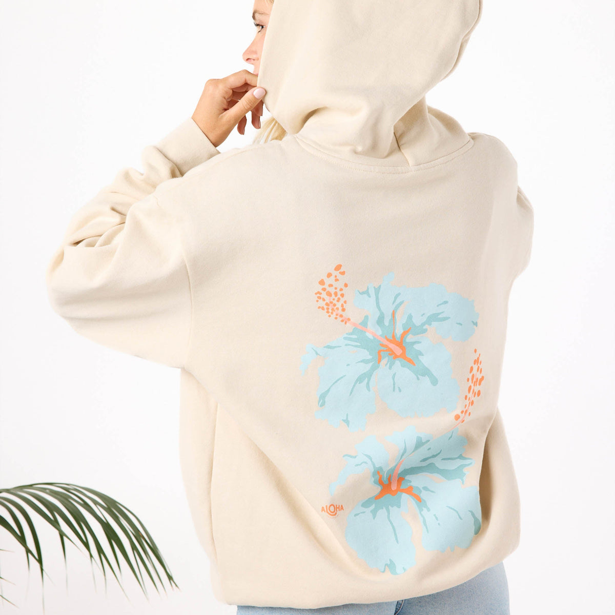 Taha'a Hoodie in Stone