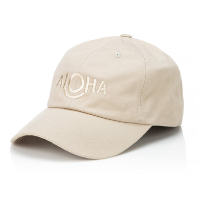 Original ALOHA Dad Hat in Sandstone