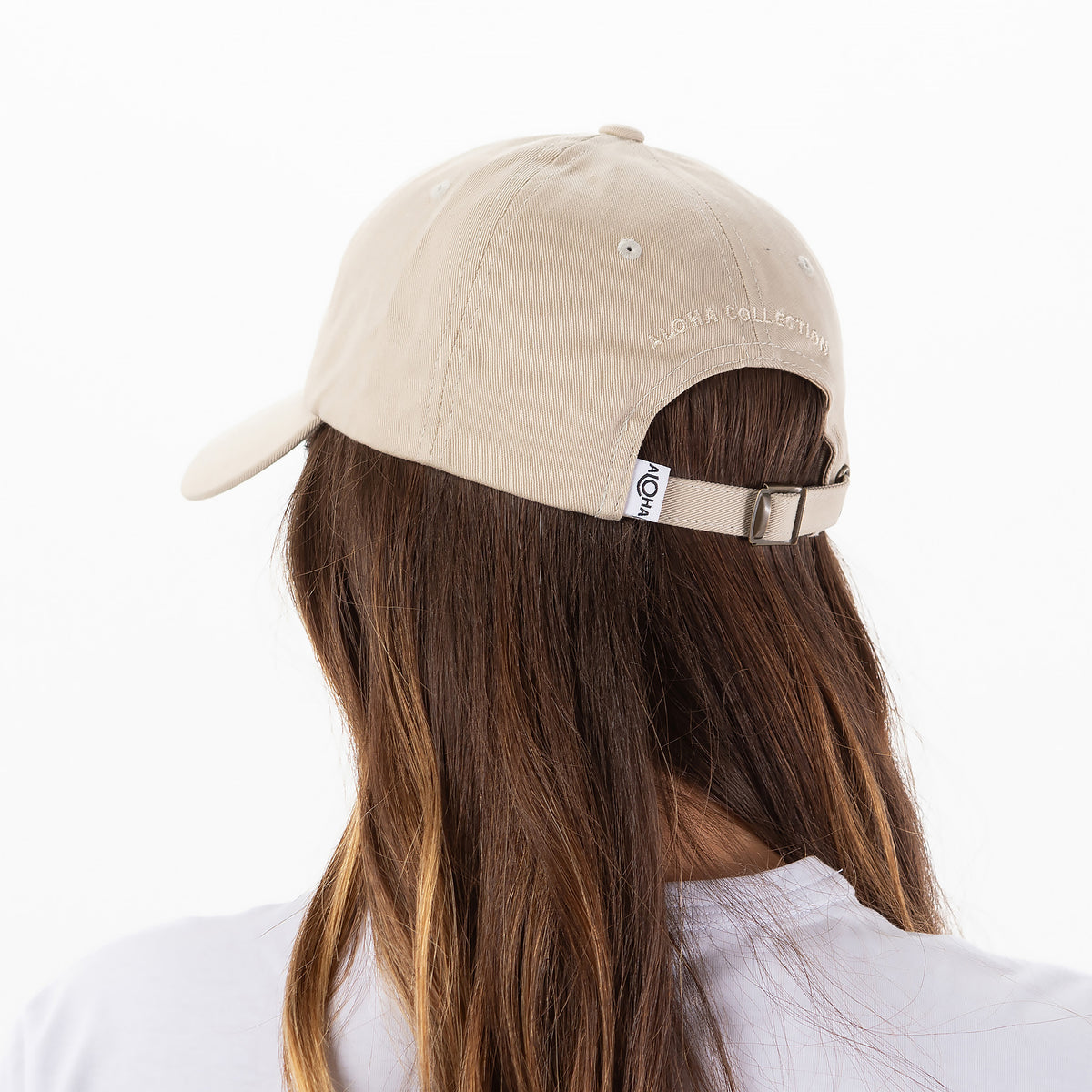 Original ALOHA Dad Hat in Sandstone