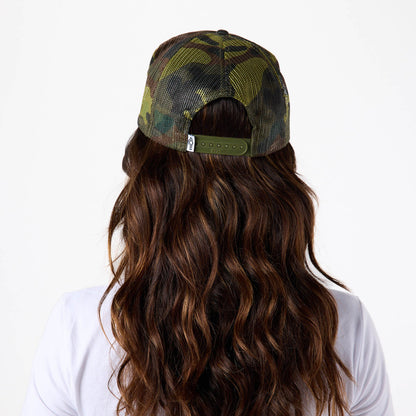 Punahele Foam Trucker Hat in Camo
