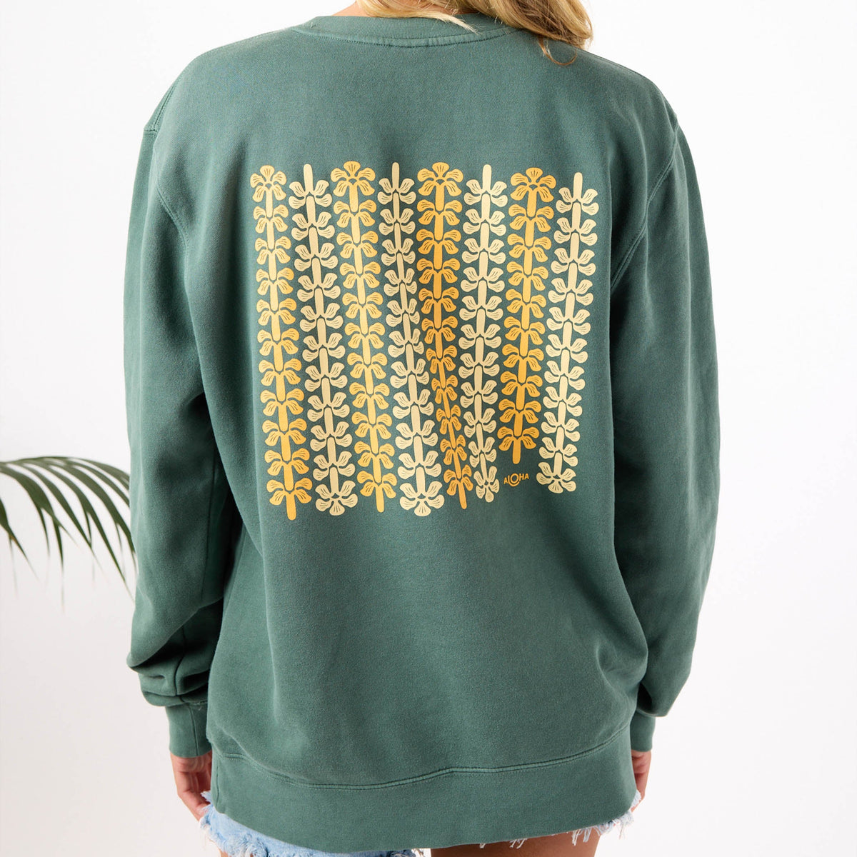 Pualii Fleece Crew in Alpine