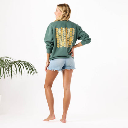 Pualii Fleece Crew in Alpine