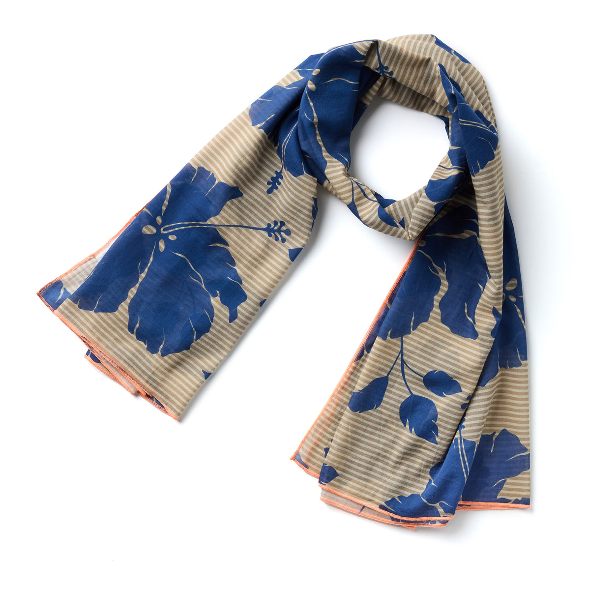 Salina Tiny Stripe Pareo in Navy