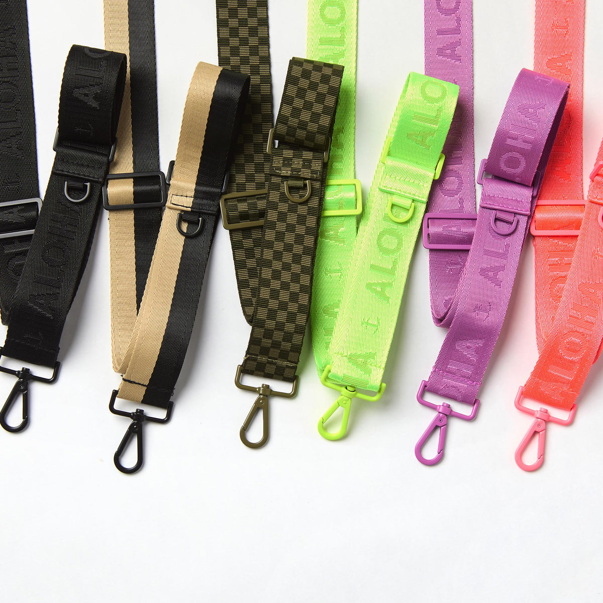 Petite Check Strap in Olive