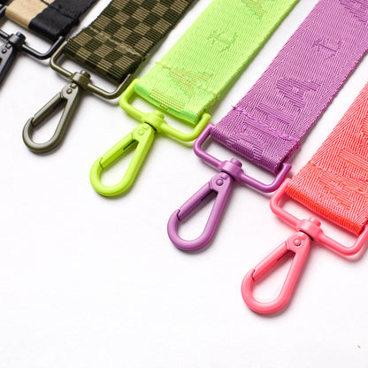 Petite Check Strap in Olive