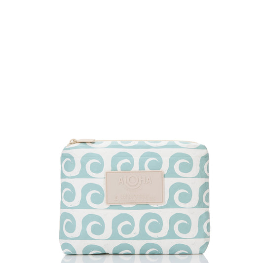 Party Wave Small Pouch in Low Tide