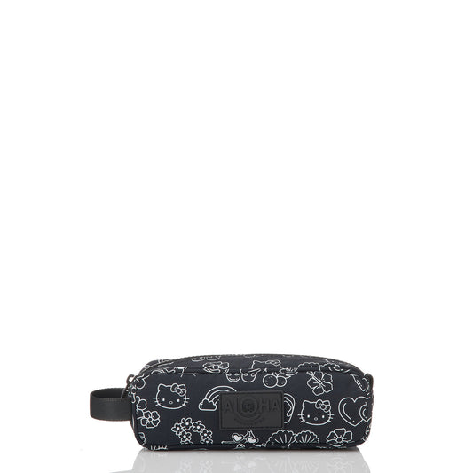 ALOHA Icons Pencil Case in White