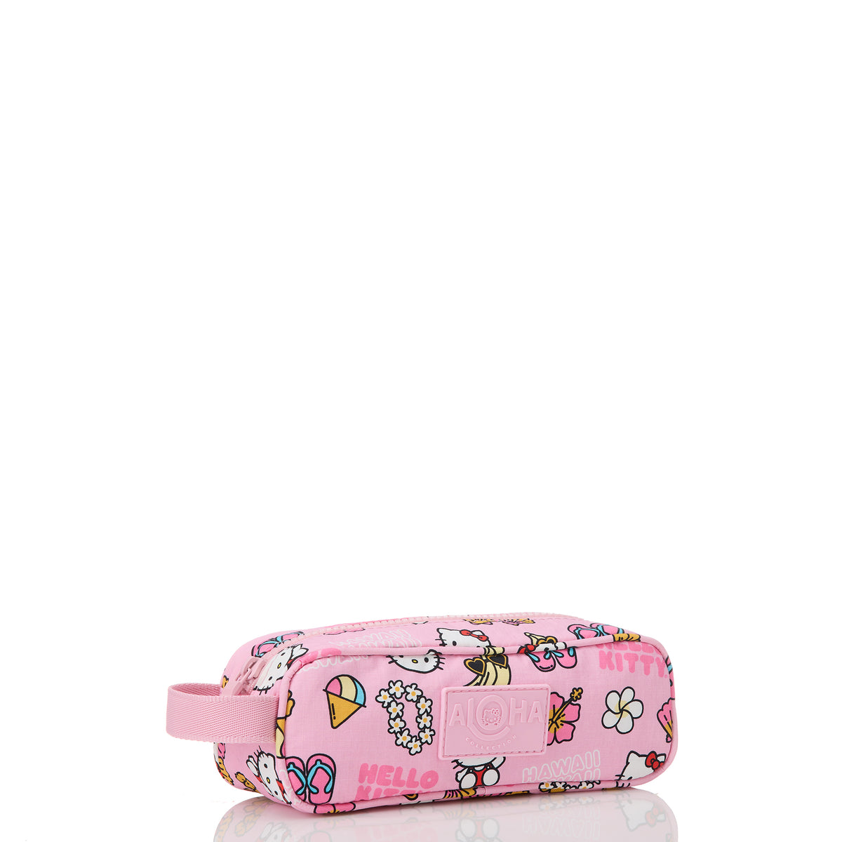 Hawaii Kawaii Icons Pencil Case in Black