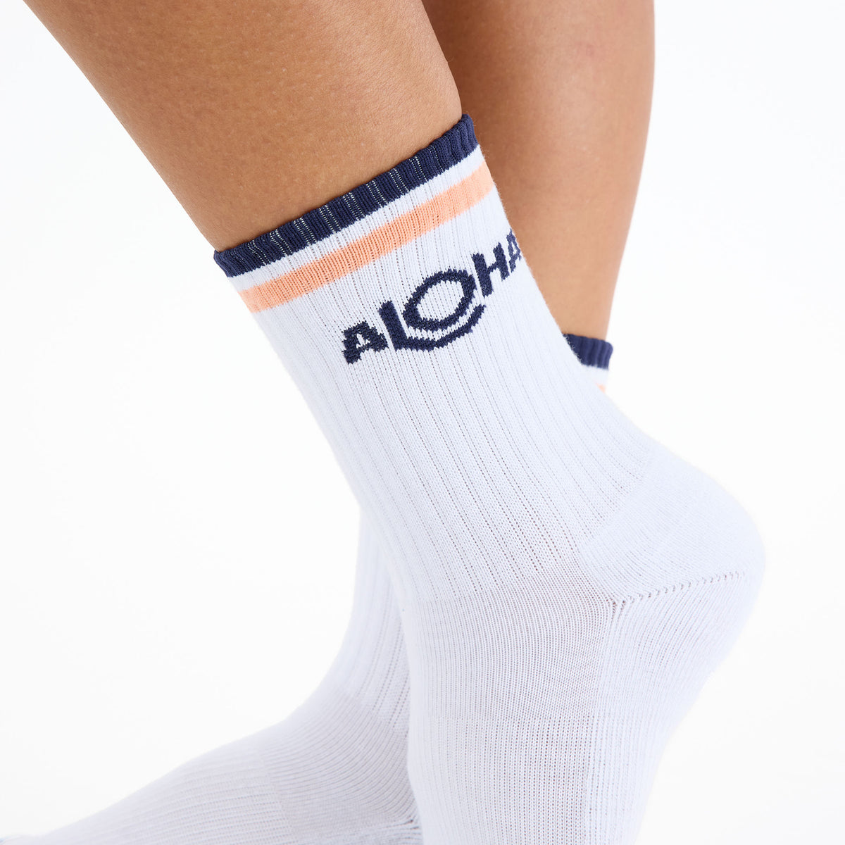 Crew Socks | ALOHA Stripes