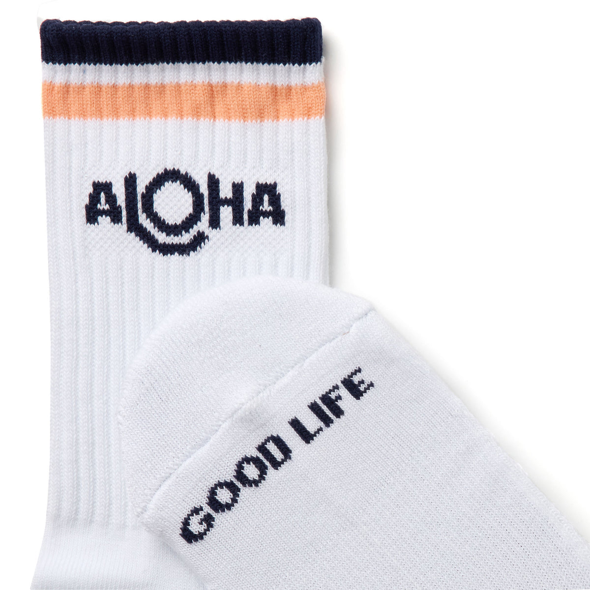 Crew Socks | ALOHA Stripes